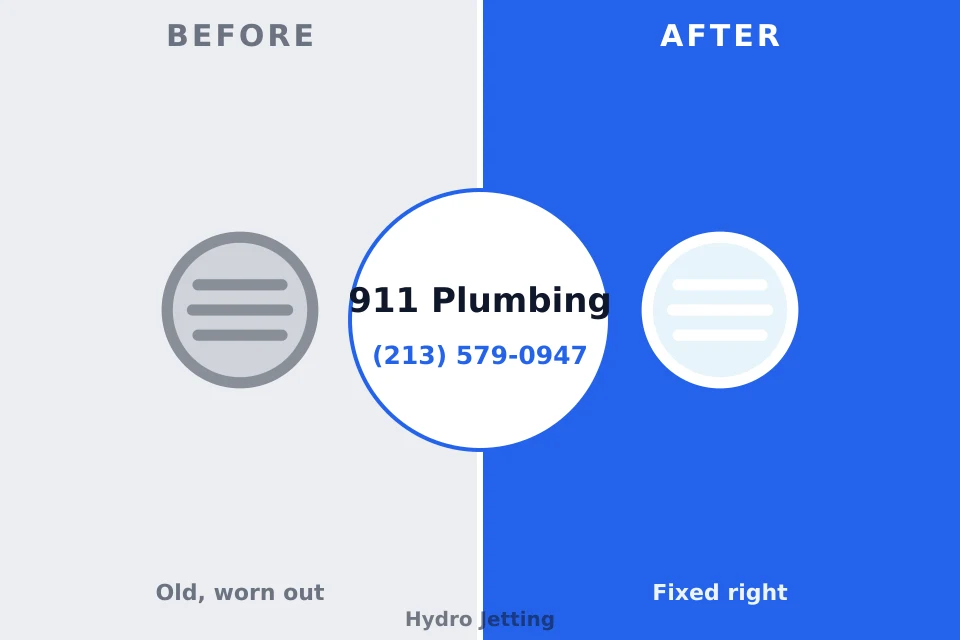 Before and after: plumbing company Gloucester Courthouse, VA